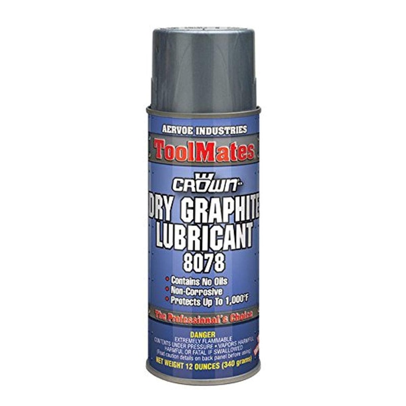 Crown (8078) Dry Graphite Lube & Parting CMP 12 oz. Aerosol