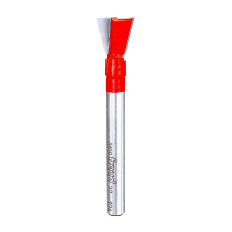Freud (22-124) 14-Degree Dovetail Router Bit with 1/4-Inch Shank, 1/2-Inch Diameter