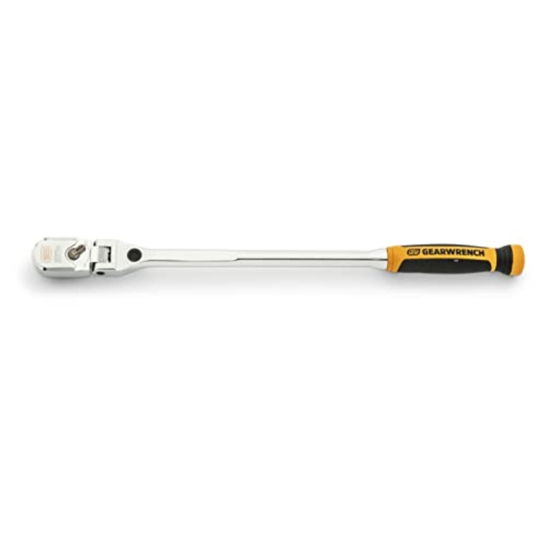 GEARWRENCH 1/2 Drive 120XP Locking Flex Head Ratchet with Cushion Grip – 81375