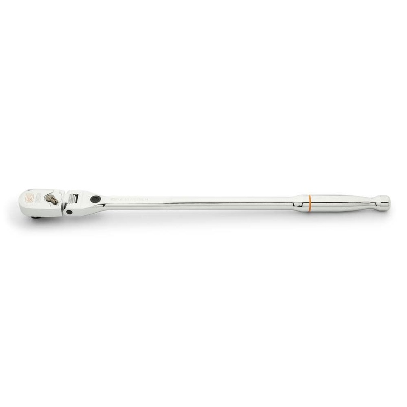 GEARWRENCH 1/2 Drive 120XP Locking Flex Head Ratchet with Full Polish Grip – 81374