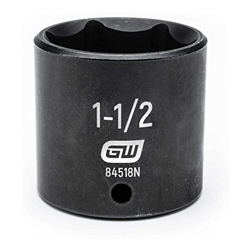 GEARWRENCH 1/2 Drive 6 Pt. Standard Impact Socket, 1-5/16 – 84515N