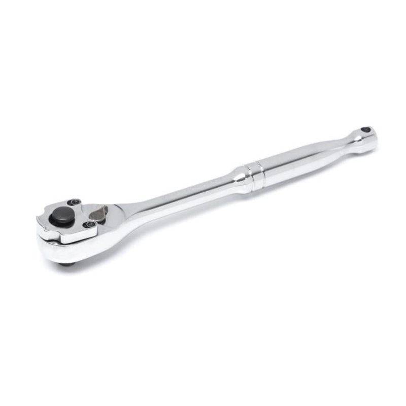 GEARWRENCH 3/8 Drive 90-Tooth Quick Release Tether Ready Teardrop Ratchet – 81211TH
