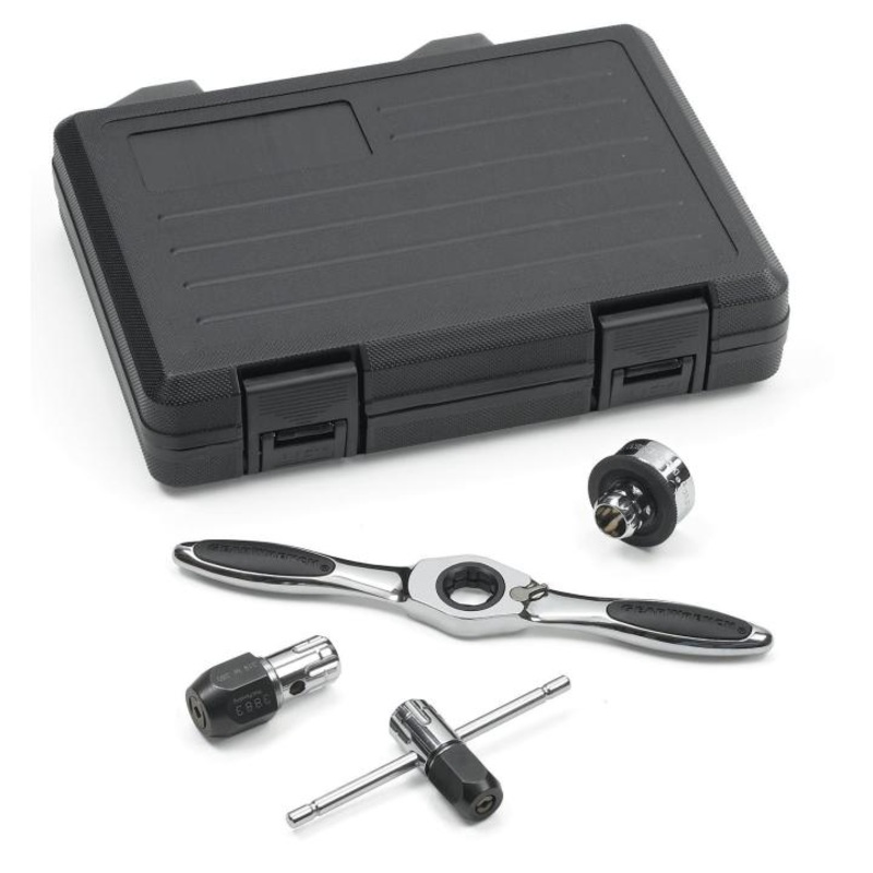 GEARWRENCH 5 Pc. Ratcheting Tap and Die Drive Tool Set – 3880