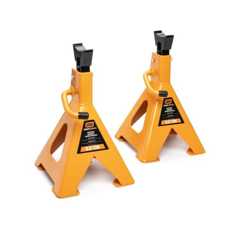 GEARWRENCH 6 Ton Ratcheting Jack Stand (Set of 2)