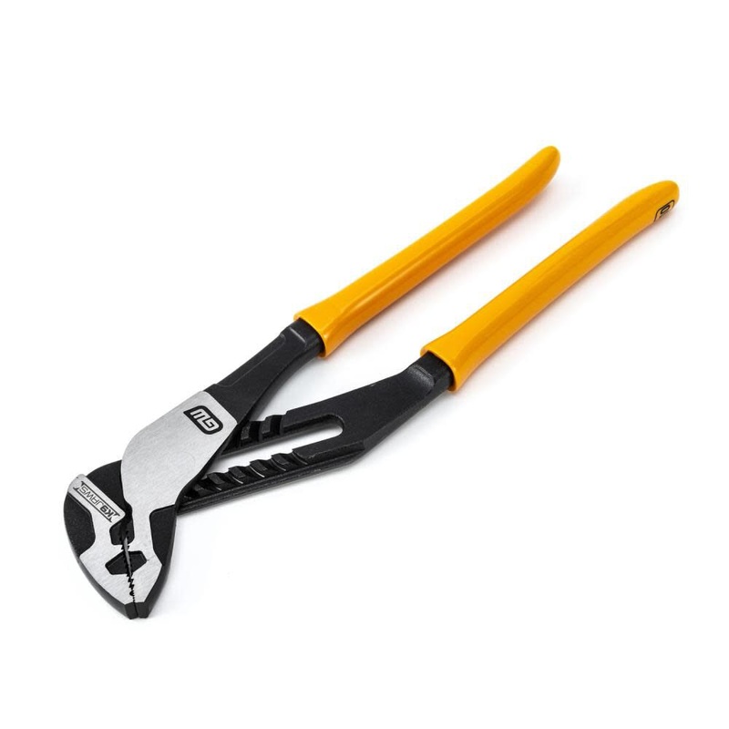 GEARWRENCH 8 Inch Straight Jaw Dipped Handle Tongue and Groove Plier – 82169