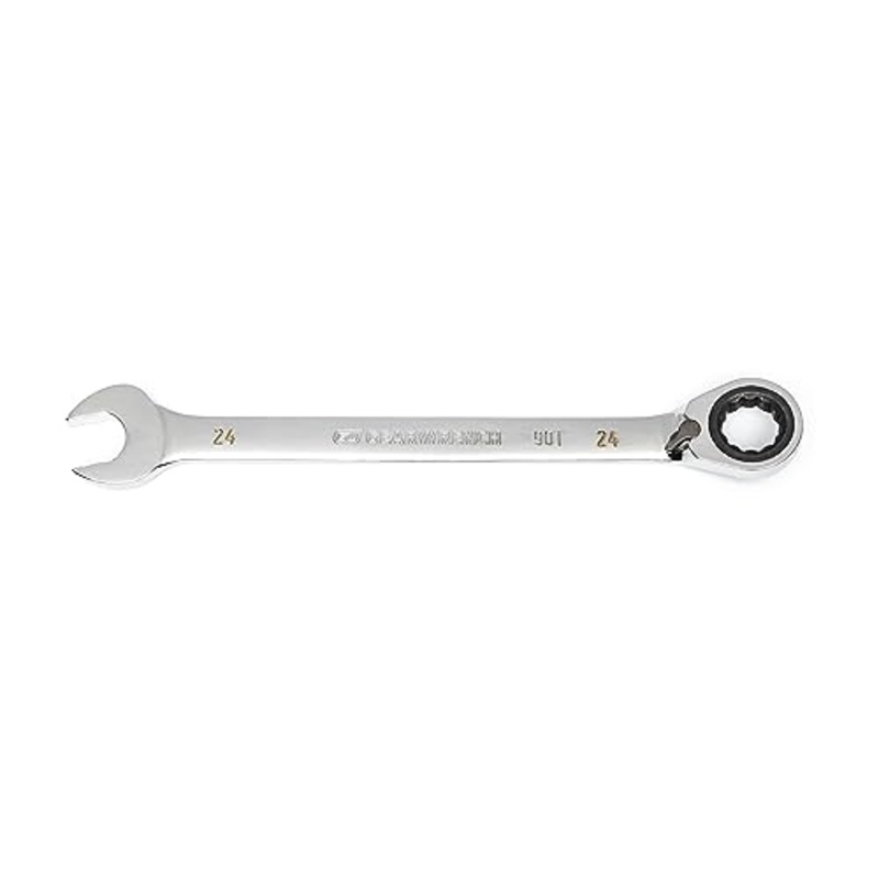 GEARWRENCH 90T 24mm Reversible Ratcheting Combination Wrench