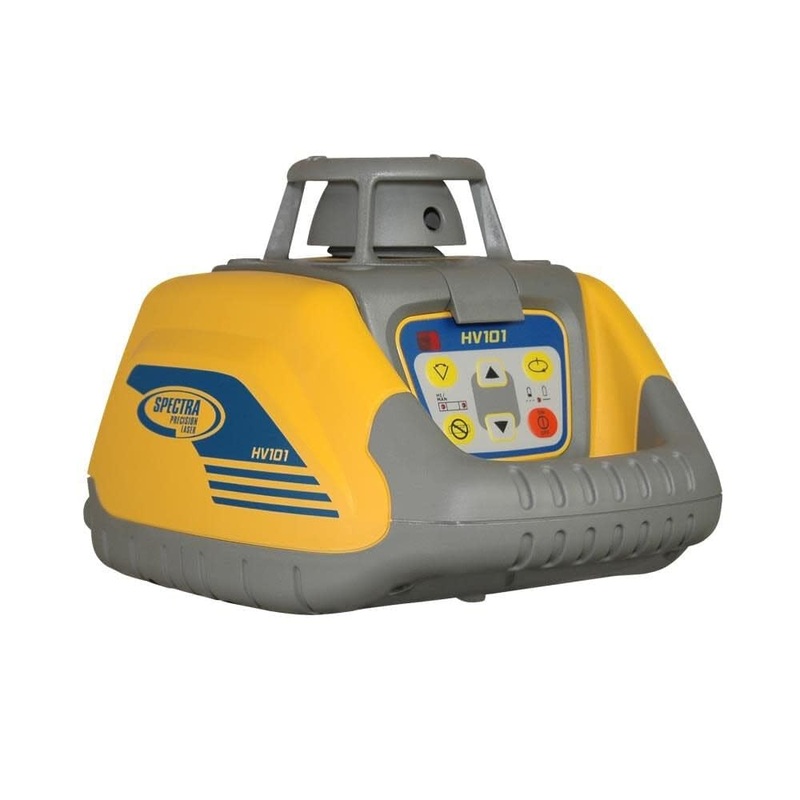 Spectra (HV101) Multipurpose Construction Laser Level with RC601 Remote Control, Wall Mount, Laser Glasses and Heavy Duty Carry Case