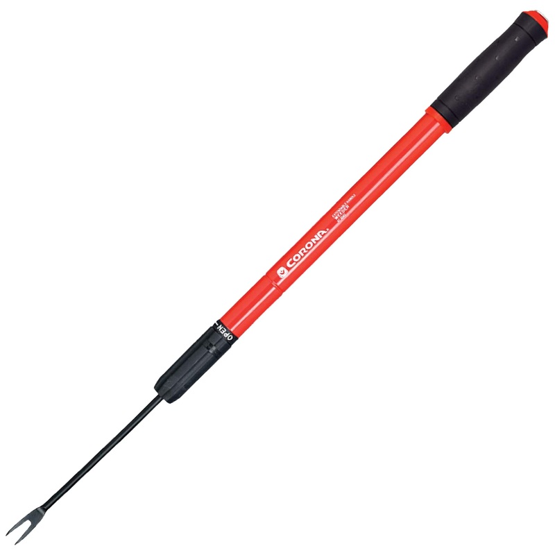 Corona (GT3040) Extendable Handle Weeder, Red