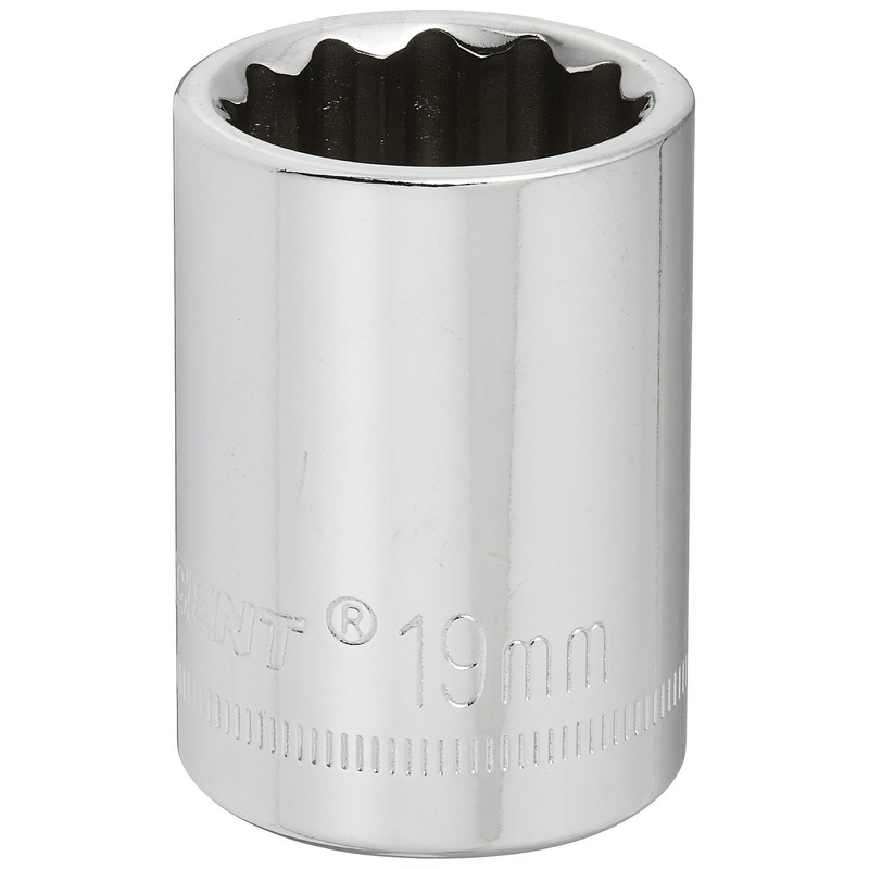 Crescent (CDS79N) 1/2 Drive 12 Point Standard Metric Socket 19mm (Pack of 1)