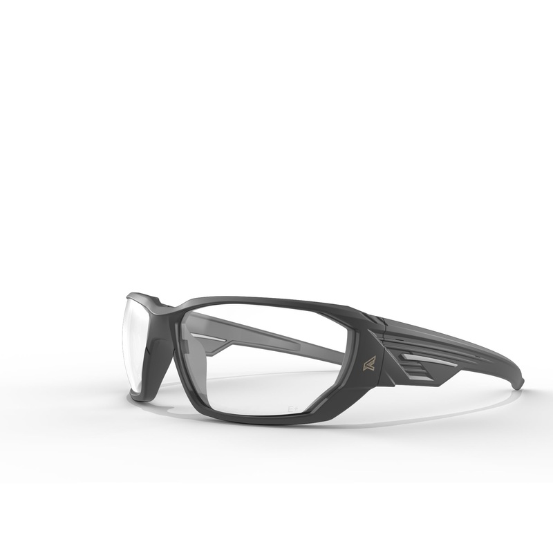 EDGE TXD416 Dawson Polarized Wrap-Around Safety Glasses Black Casual