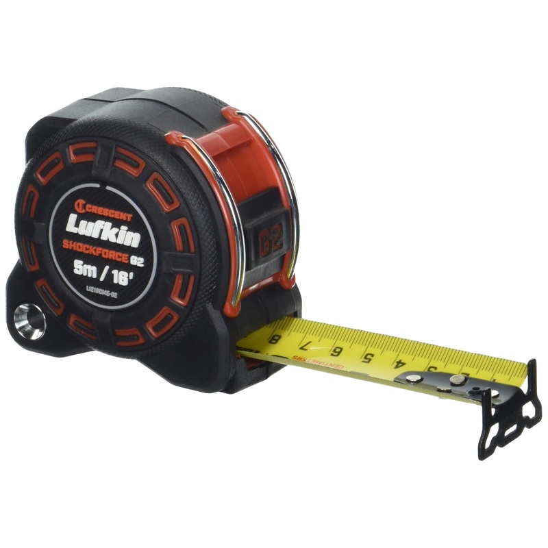 Lufkin (L1216CME-02) Shockforce G2 16-ft Tape Measure – 5M/16′