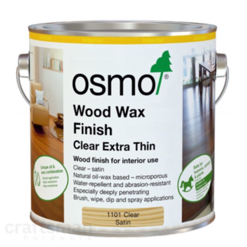 OSMO Interior | EXTRA THIN WOOD WAX FINISH 1101 Clear Interior