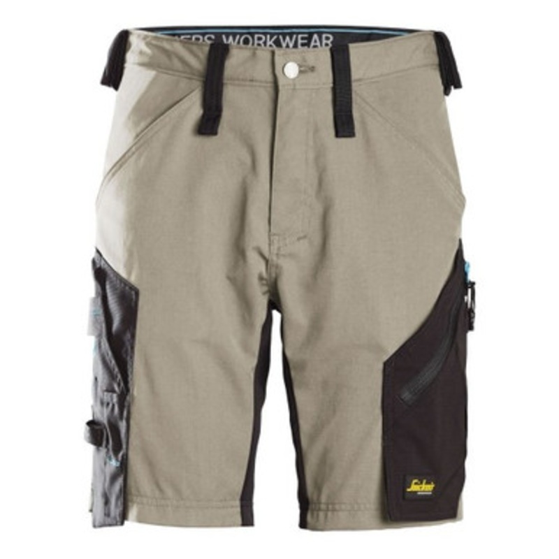SNICKERS Shorts | 6112 Lite Work 37.5 Khaki Shorts with Durable Poly/Cotton Blend