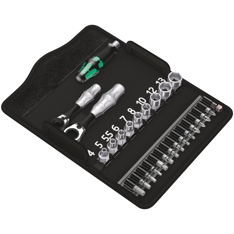 Wera Tools (5135918001) Kraftform Kompakt Zyklop Mini, Set of 27