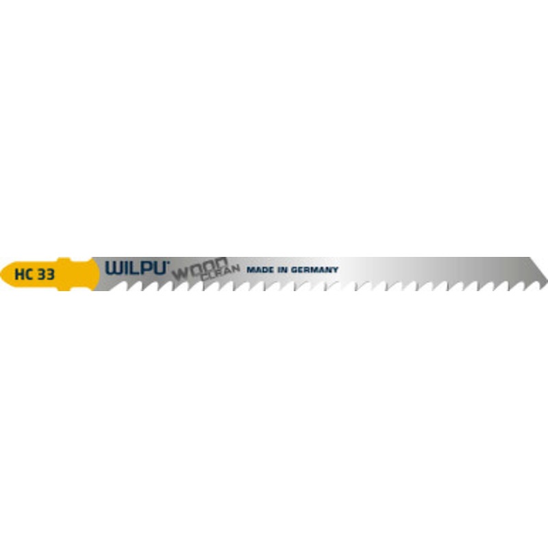 WILPU Jigsaw Blade | HC 33 105mm Fast Cut Jigsaw Blade for Solid Timber