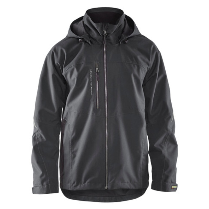 BLAKLADER Jacket | 4790 Dark Grey Shell Jacket with Waterproof and Windproof in Polyester