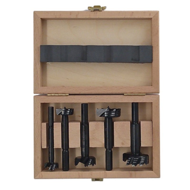 FAMAG Forstner Bit | 1622 BORMAX Tool Steel Forstner Bit . Set 20, 25, 30, 35, 40 mm and Box.