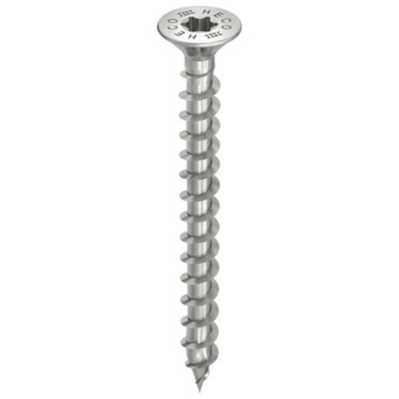 HECO Screws | 3mm Countersunk Head Screws PZ1 with Full Thread in A2 304 Stainless Steel