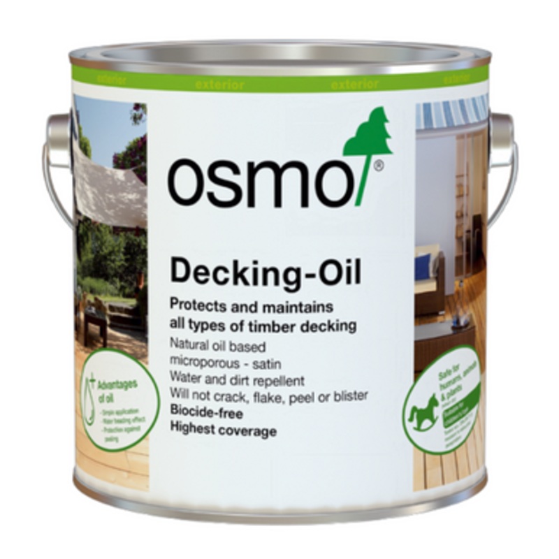 OSMO Exterior | DECKING OIL 006 Light Cedar Exterior for Timber Decks
