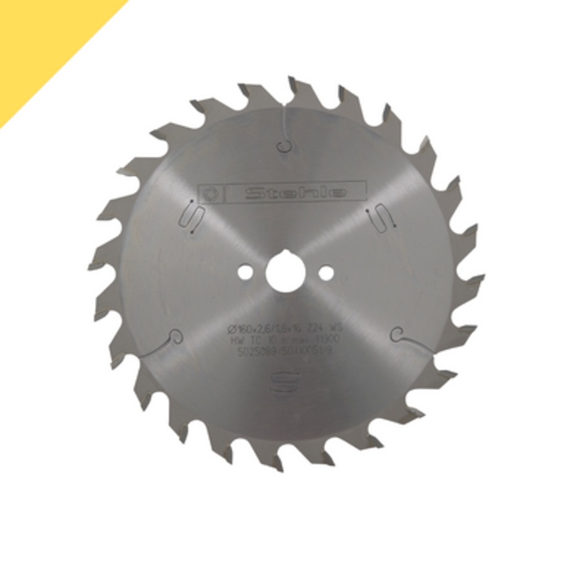 STEHLE Circular Saw Blade | HKS SOLID 160mm/16mm Bore Circular Saw Blade, for Solid Timber