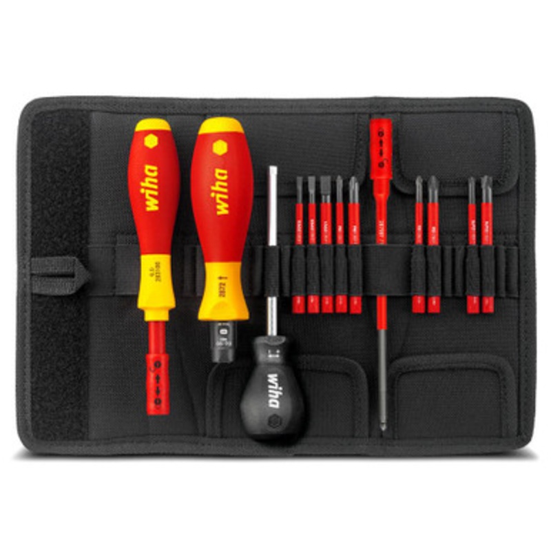 WIHA Screwdriver | 13pce VDE/1000V Slim Torque Screwdriver Set