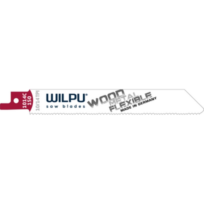 WILPU Reciprocating Saw Blade | 1014 C Flexible Reciprocating Saw Blade for Construction
