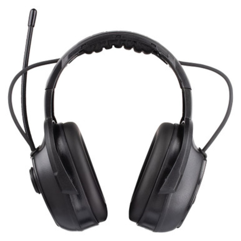 ZEKLER Hearing Protection | 412 R FM Radio Earmuffs Hearing Protection with Aux Input