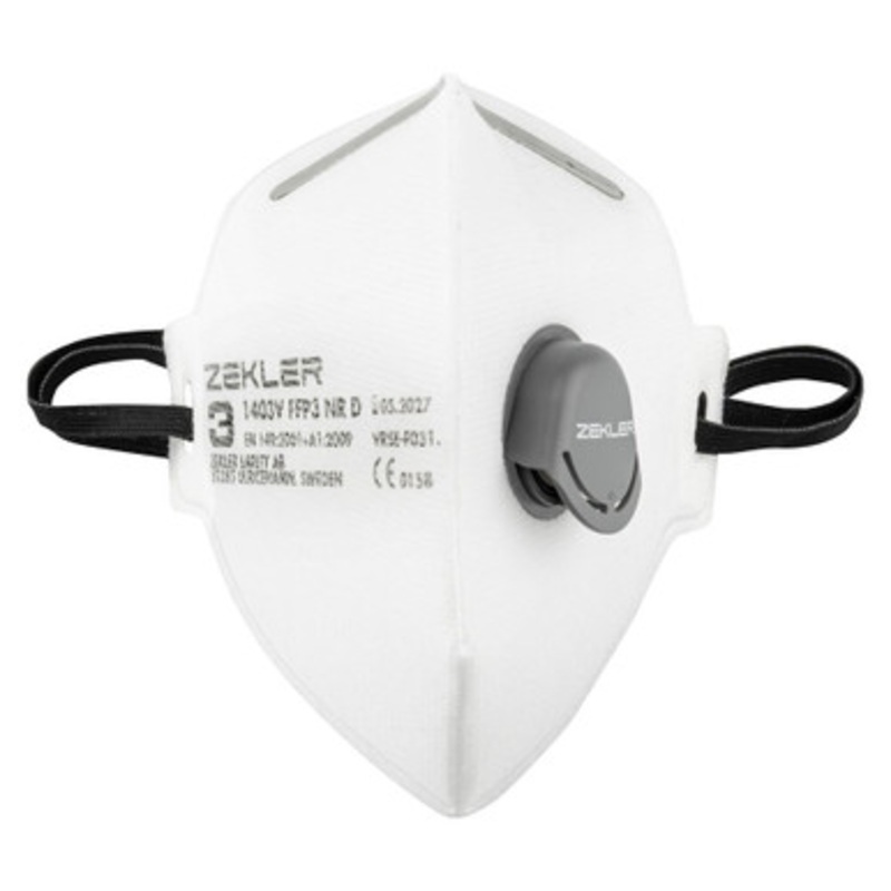 ZEKLER Respiratory Protection | 1403 V Half Face Filtering with Vent Respiratory Protection FFP 3