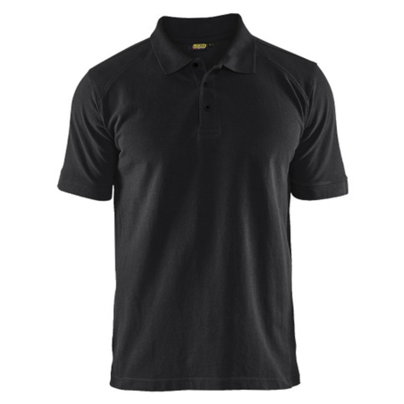 BLAKLADER Polo Shirt  | 3324 Black Polo Shirt in Cotton