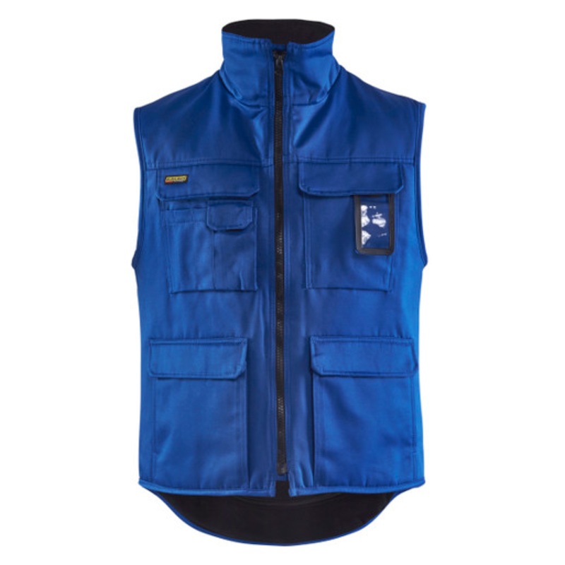 BLAKLADER Vest | 3801 Blue Body Warmer Vest with Fleece Lining