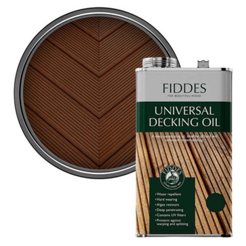 FIDDES Exterior | DECKING OIL Chestnut Exterior for Timber Decking