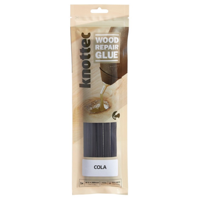 KNOTTEC Adhesives | Wood Repair Cola Therm Melt Adhesives Pack of 5 Sticks