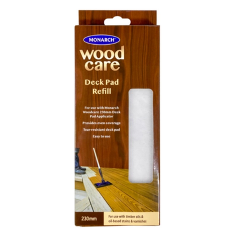 MONARCH Pad Refill | 230mm Refill Pad for Deck Applicator