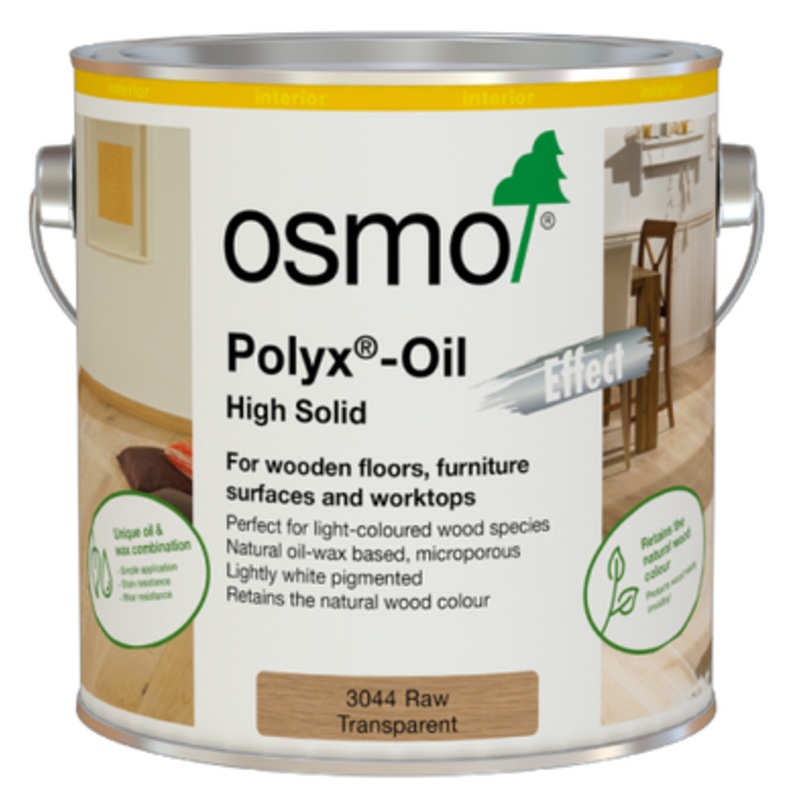 OSMO Interior | POLYX OIL 3044 Clear RAW Transparent Interior