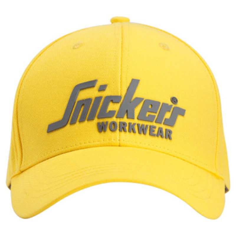 SNICKERS Accessory  | 9041 Yellow Allround Work Logo Cap-SALE