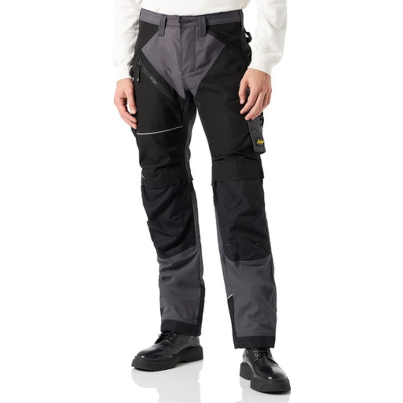 SNICKERS Trousers | 6303 Steel Grey RuffWork Canvas + Work Trousers-SALE