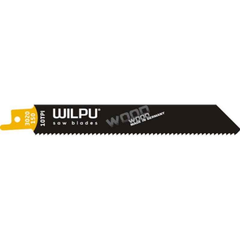 WILPU Reciprocating Saw Blade | 3020 Precise Reciprocating Saw Blade for Solid Timber
