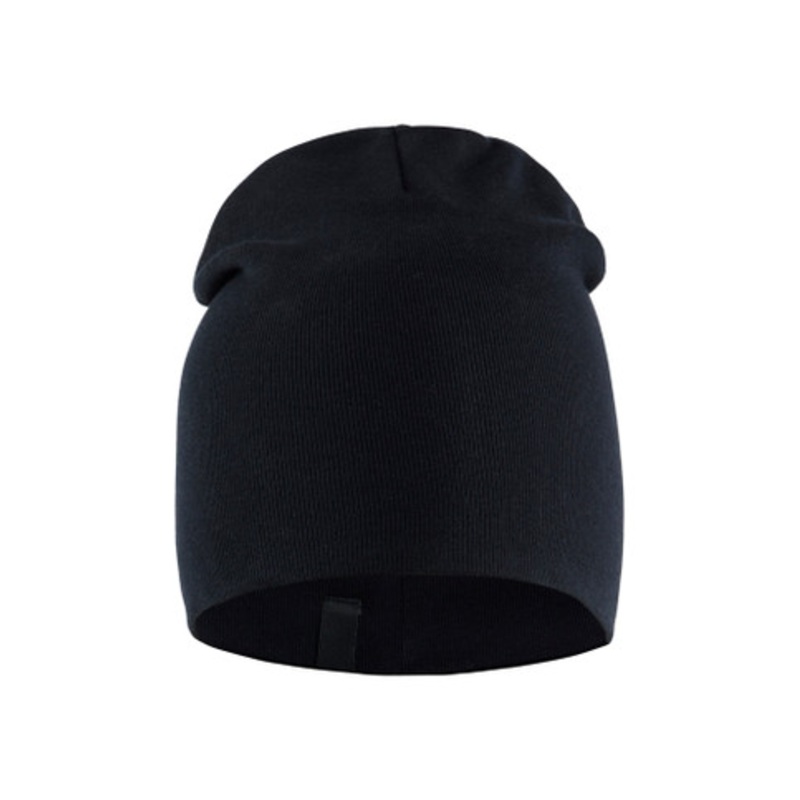 BLAKLADER Accessory | 2022 Black Beanie with Knit for Winter in Cotton