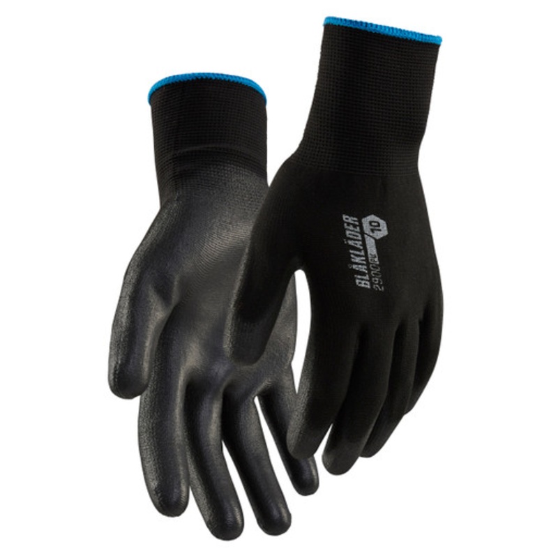 BLAKLADER Gloves | 2900 PU Dipped Work Gloves Black
