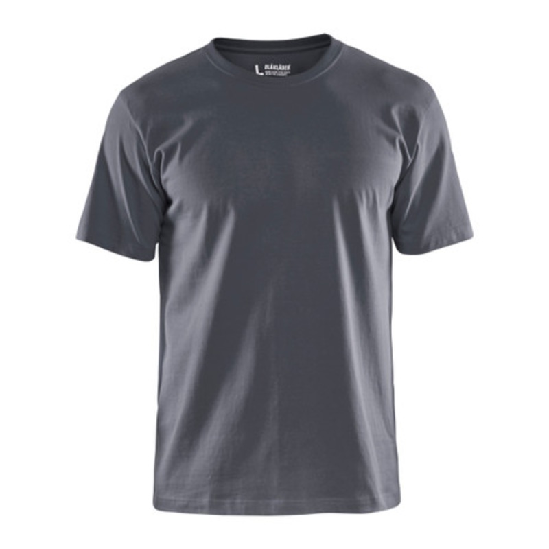 BLAKLADER T-Shirt  | 3525 Mens Grey Classic T-Shirt in Cotton