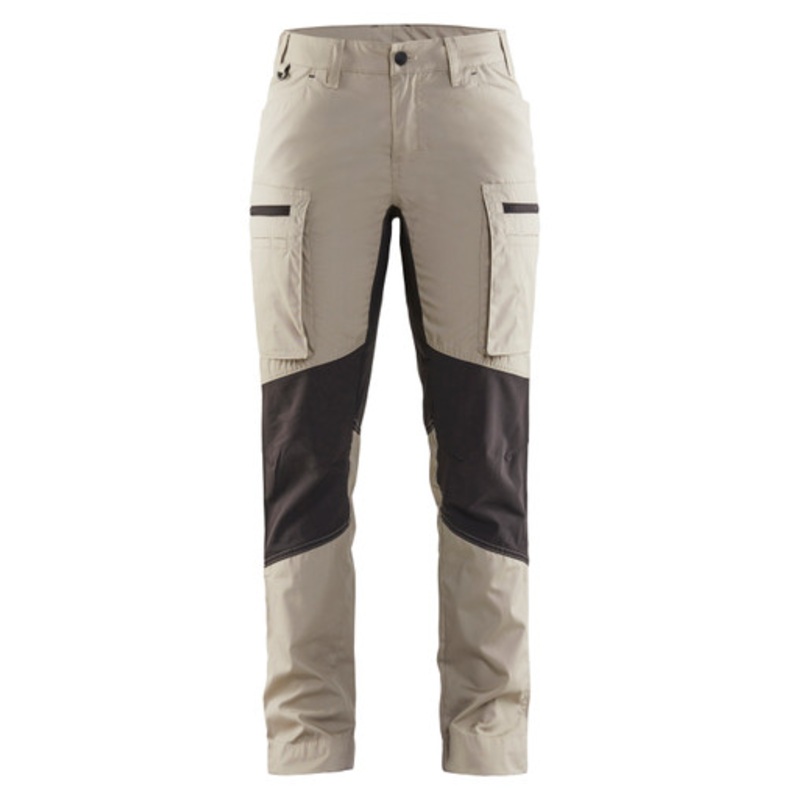 BLAKLADER Trousers | 7159 Womens Service Khaki Trousers with Polyester