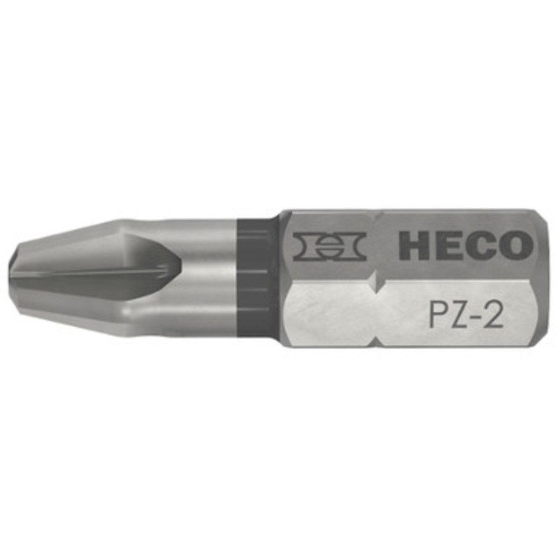 HECO Drive Bits | PZ2 Drive Bits in 25mm Length for  Shank