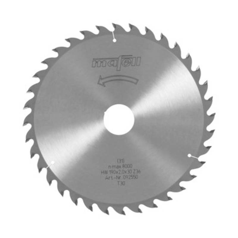 MAFELL Saw Blades | 190mm Circular Saw Blades with 30mm Bore