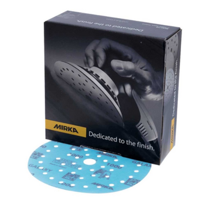 MIRKA Abrasives | GALAXY 10 Pack Sanding Disc Abrasives for 150mm and 6