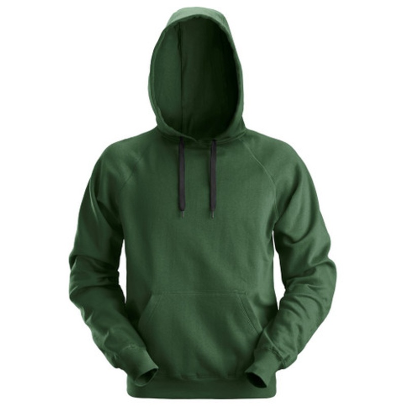 SNICKERS Hoodie | 2800 Forest Green Hoodie with Kangaroo Pocket and in Cotton