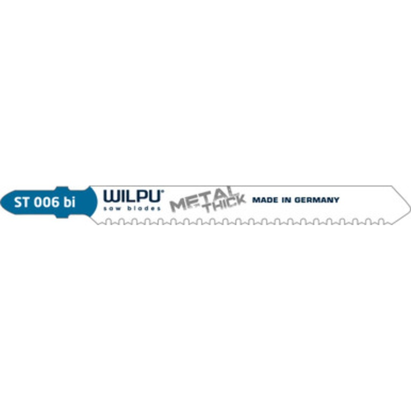 WILPU Jigsaw Blade | ST 006 bi 75mm Fast Cut Jigsaw Blade for Steel
