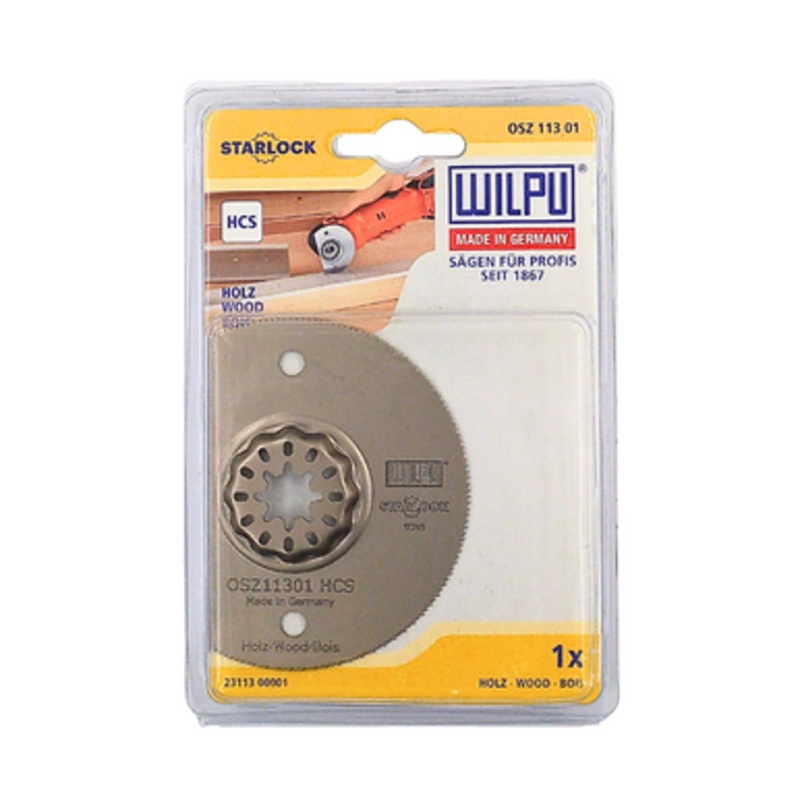 WILPU Multi Tool Blade | OSZ 113 85mm Semi Circular Multi Tool Blade for Solid Timber