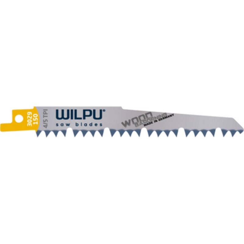 WILPU Reciprocating Saw Blade | 3029 Quick Cut Reciprocating Saw Blade for Solid Timber