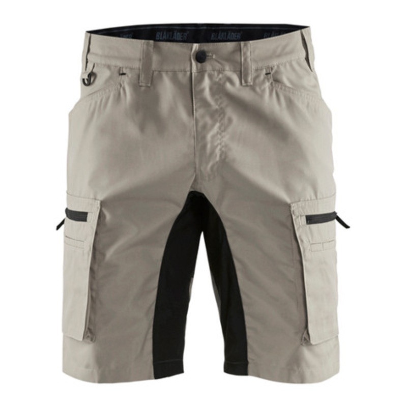 BLAKLADER Shorts | 1449 Service Stretch Khaki Shorts with Polyester
