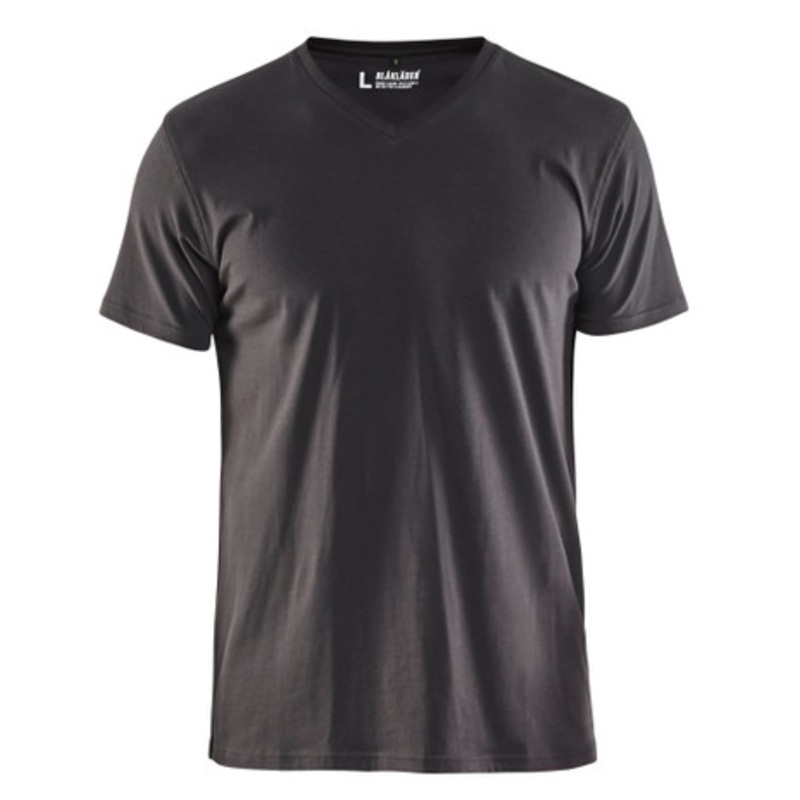 BLAKLADER T-Shirt  | 3360 Mens Dark Grey Classic T-Shirt with Cotton with Stretch
